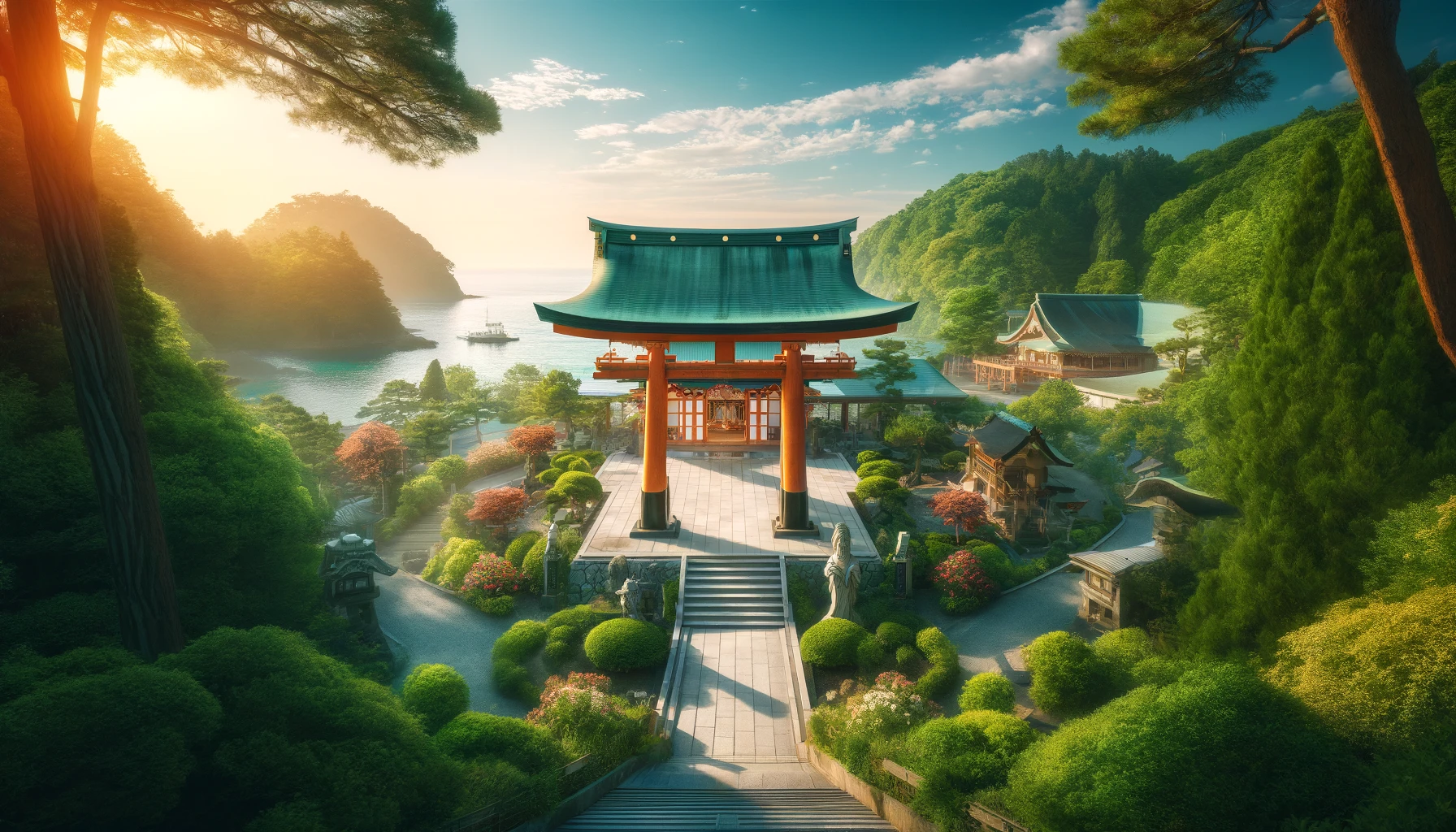 【佐賀県 観光名所】唐津高島宝当神社（唐津市）- 宝くじ当選を願って参拝者が訪れる神社。
