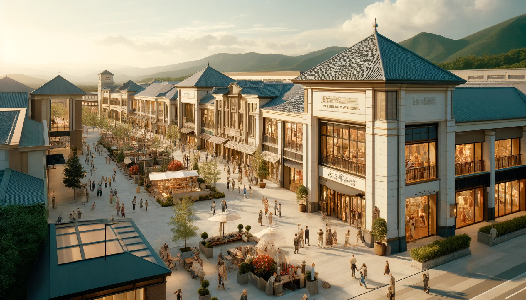 【佐賀県 観光名所】鳥栖プレミアム・アウトレット（鳥栖市）- 大規模なアウトレットモール。