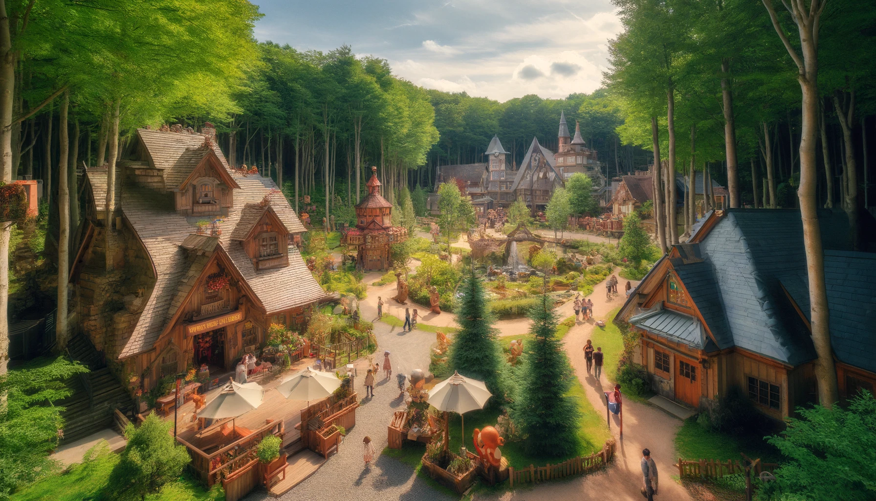 【佐賀県 観光名所】メルヘン村（嬉野市）- 森とリスの遊園地。